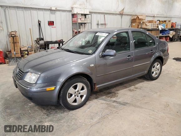 2004 Volkswagen Jetta Sedan GLS with VIN 3VWSK69M74M076830, listed as a Copart auction lot 53999575 with 99,844 mi miles and Clean Title. Bid and sale history available at carsss.com. Image 1.