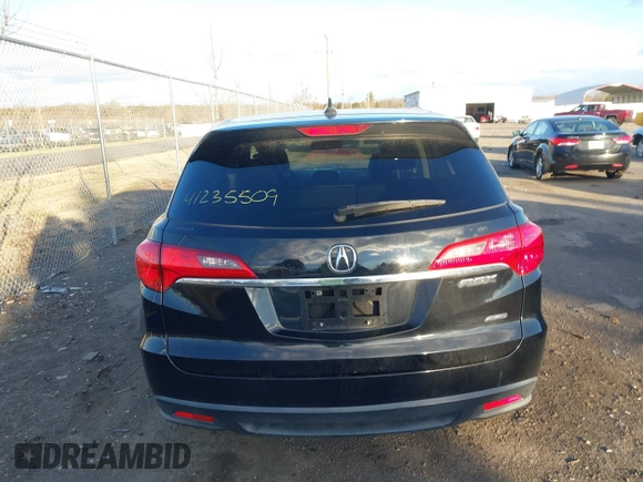 2013 Acura RDX with VIN 5J8TB4H3XDL019481, listed as a IAAI auction lot 41235509 with 129,024 mi miles. Bid and sale history available at carsss.com. Image 16.