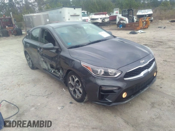 2019 Kia Forte LXS with VIN 3KPF24AD5KE132436, listed as a IAAI auction lot 41632524 with 26,005 mi miles. Bid and sale history available at carsss.com. Image 1.