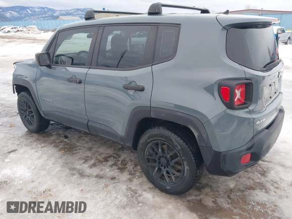 2018 Jeep Renegade Sport with VIN ZACCJBAB9JPJ50882, listed as a IAAI auction lot 41277886 with 59,081 mi miles and . Bid and sale history available at DreamBid. Image 3.