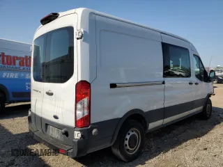 2019 Ford Transit with VIN 1FTYR2CM2KKB66496, listed as a Copart auction lot 87134004 with 190,590 mi miles and Salvage title. Bid and sale history available at DreamBid. Image 3.