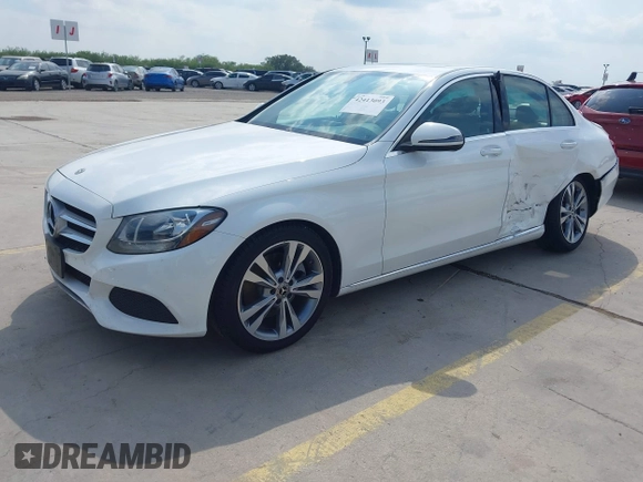 2018 Mercedes-Benz C 300 with VIN 55SWF4JB2JU243004, listed as a IAAI auction lot 42413093 with 78,738 mi miles and . Bid and sale history available at DreamBid. Image 2.