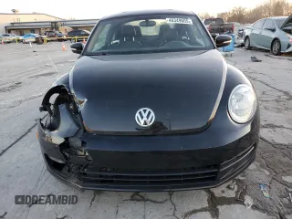 2012 Volkswagen Beetle 2.5L PZEV with VIN 3VWJP7ATXCM636926, listed as a Copart auction lot 46349605 with 75,942 mi miles and Salvage Title. Bid and sale history available at carsss.com. Image 5.