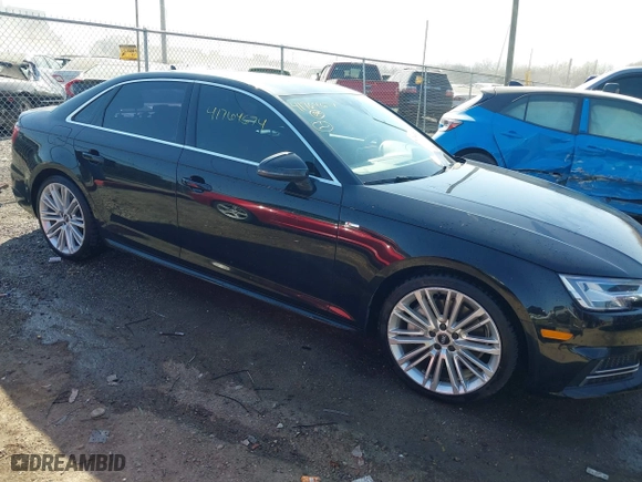 2018 Audi A4 Premium Plus with VIN WAUENAF44JA063134, listed as a IAAI auction lot 41764674 with 26,310 mi miles. Bid and sale history available at carsss.com. Image 13.