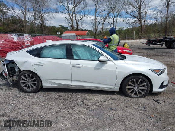 2023 Acura Integra with VIN 19UDE4H26PA021859, listed as a IAAI auction lot 41855188 with 18,150 mi miles and . Bid and sale history available at DreamBid. Image 13.