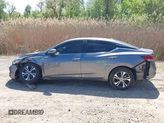 2020 Nissan Sentra SV z VIN 3N1AB8CV9LY287310, wystawiony jako IAAI lot #42103110 z przebiegiem 45 999 mil mil oraz . Historia ofert i sprzedaży dostępna na DreamBid. Obrazek 14.