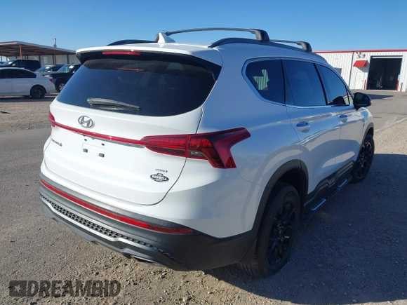 2022 Hyundai Santa Fe XRT with VIN 5NMS6DAJ8NH404970, listed as a IAAI auction lot 40688492 with 21,941 mi miles. Bid and sale history available at carsss.com. Image 4.