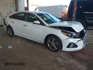 2019 Hyundai Sonata SEL with VIN 5NPE34AF2KH806872, listed as a IAAI auction lot 41825437 with 103,281 mi miles and . Bid and sale history available at DreamBid. Image 1.