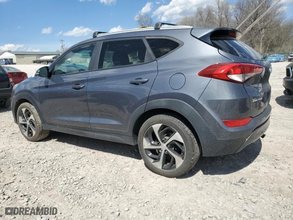 2016 Hyundai Tucson Eco with VIN KM8J3CA28GU226492, listed as a Copart auction lot 50471215 with 107,526 mi miles and Clean Title. Bid and sale history available at carsss.com. Image 2.
