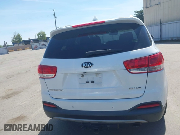 2016 Kia Sorento EX with VIN 5XYPHDA51GG001543, listed as a IAAI auction lot 41993955 with 176,098 mi miles. Bid and sale history available at carsss.com. Image 17.
