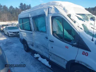 2019 Ford Transit XL with VIN 1FDZX2CM4KKB42724, listed as a IAAI auction lot 41589339 with 69,061 mi miles and . Bid and sale history available at carsss.com. Image 6.