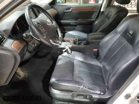 2008 Infiniti M with VIN JNKAY01E78M600315, listed as a Copart auction lot 57425045 with 180,600 mi miles and Salvage title. Bid and sale history available at DreamBid. Image 7.