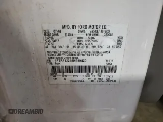 2008 Ford F-150 XL with VIN 1FTRF12218KE99420, listed as a Copart auction lot 44767035 with 180,556 mi miles and Salvage Title. Bid and sale history available at carsss.com. Image 12.