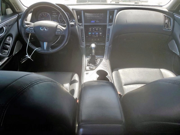 2017 Infiniti Q50 Premium with VIN JN1EV7AP8HM730662, listed as a Copart auction lot 49524415 with 142,905 mi miles and Clean title. Bid and sale history available at DreamBid. Image 8.