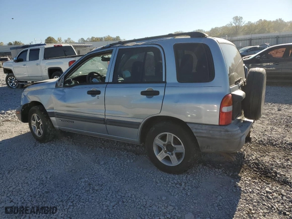 2003 Chevrolet Tracker with VIN 2CNBE13C636908563, listed as a Copart auction lot 76871754 with NaN miles and Salvage Title. Bid and sale history available at carsss.com. Image 2.
