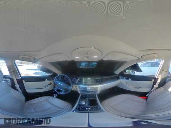 2018 Genesis G80 3.8L with VIN KMHGN4JE7JU249418, listed as a Copart auction lot 76242584 with 86,971 mi miles and Salvage Title. Bid and sale history available at carsss.com. Image 15.