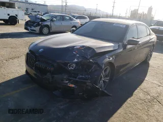 2019 BMW 7 Series 740i with VIN WBA7E2C55KB454137, listed as a Copart auction lot 40282713 with 42,654 mi miles. Bid and sale history available at carsss.com. Image 1.