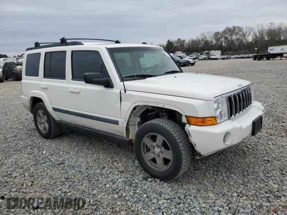 2007 Jeep Commander Sport with VIN 1J8HH48P37C616264, listed as a Copart auction lot 87237874 with 151,142 mi miles and Salvage Title. Bid and sale history available at carsss.com. Image 4.