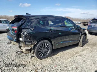 2022 Acura RDX PMC Edition with VIN 5J8TC2H83NL016856, listed as a Copart auction lot 83317134 with 19,366 mi miles and Salvage Title. Bid and sale history available at carsss.com. Image 3.