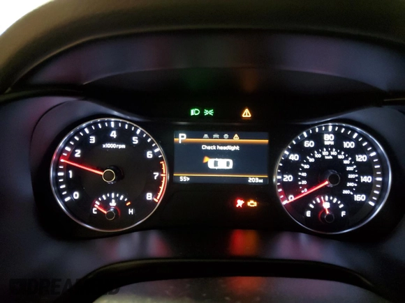 2024 Kia Forte LXS with VIN 3KPF24AD0RE806745, listed as a Copart auction lot 48023495 with 203 mi miles and Salvage Title. Bid and sale history available at DreamBid. Image 9.