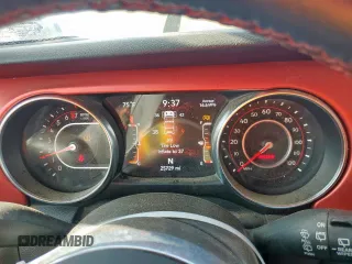 2021 Jeep Wrangler Rubicon with VIN 1C4HJXCG4MW787846, listed as a Copart auction lot 58221835 with 25,729 mi miles and Salvage title. Bid and sale history available at DreamBid. Image 9.