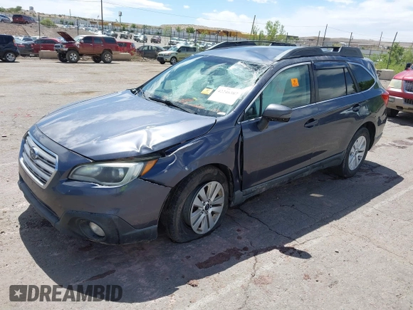 2015 Subaru Outback Premium with VIN 4S4BSBFC6F3282566, listed as a IAAI auction lot 42246387 with 208,467 mi miles and . Bid and sale history available at DreamBid. Image 17.