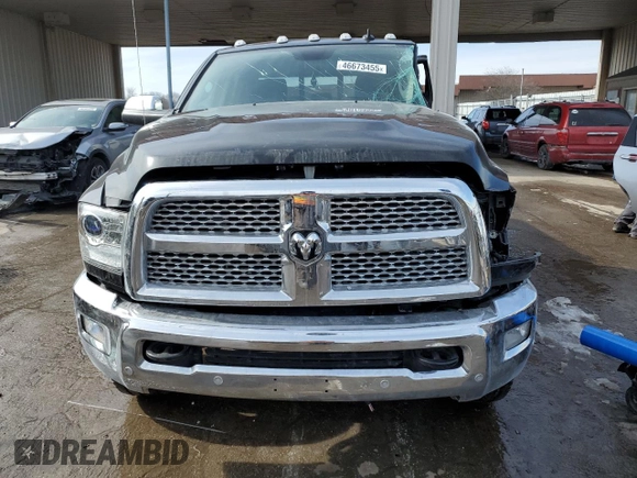 2018 Ram 2500 Laramie with VIN 3C6UR5FJ3JG427584, listed as a Copart auction lot 46673455 with 25,436 mi miles and Non repairable. Bid and sale history available at DreamBid. Image 5.