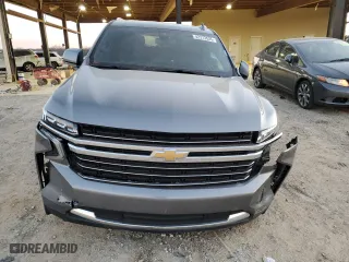 2021 Chevrolet Suburban LT with VIN 1GNSCCKD2MR255257, listed as a Copart auction lot 42373525 with 101,686 mi miles and Salvage Title. Bid and sale history available at carsss.com. Image 5.