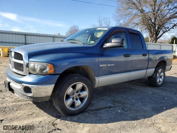 2003 Dodge Ram 1500 ST with VIN 1D7HU18N83S113240, listed as a Copart auction lot 43480925 with 151,528 mi miles and Salvage Title. Bid and sale history available at carsss.com. Image 1.