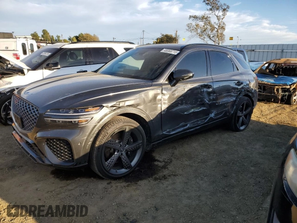 2024 Genesis GV70 3.5T Sport with VIN 5NMMCDTC2RH004120, listed as a Copart auction lot 48068715 with 32,752 mi miles and Salvage Title. Bid and sale history available at carsss.com. Image 1.