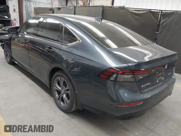 2024 Honda Accord EX-L with VIN 1HGCY2F64RA030186, listed as a IAAI auction lot 42762402 with 28,334 mi miles and . Bid and sale history available at DreamBid. Image 3.