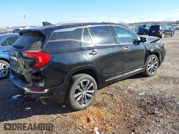 2019 GMC Terrain Denali with VIN 3GKALSEX8KL318441, listed as a IAAI auction lot 41371882 with 106,165 mi miles. Bid and sale history available at carsss.com. Image 4.