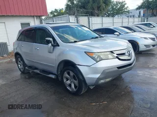 2007 Acura MDX Sport with VIN 2HNYD28837H546899, listed as a IAAI auction lot 42048166 with 230,789 mi miles and . Bid and sale history available at DreamBid. Image 1.