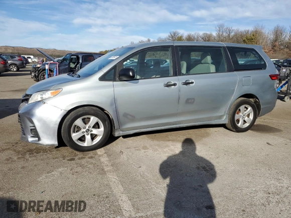 2018 Toyota Sienna L with VIN 5TDZZ3DC9JS910733, listed as a Copart auction lot 87875975 with 113,125 mi miles and Clean Title. Bid and sale history available at DreamBid. Image 1.