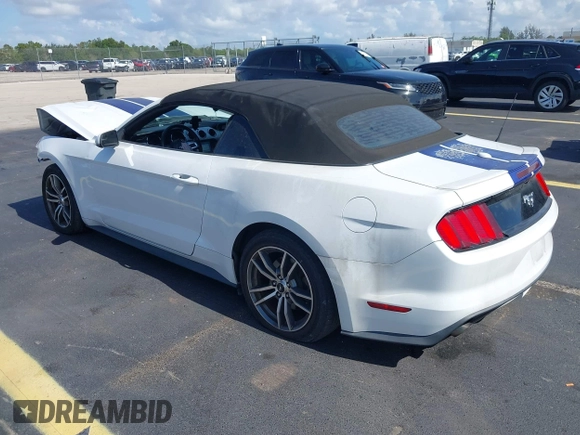 2016 Ford Mustang EcoBoost Premium with VIN 1FATP8UH1G5274690, listed as a IAAI auction lot 42549907 with 81,279 mi miles and . Bid and sale history available at DreamBid. Image 3.