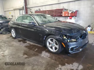 2015 BMW 4 Series 428i xDrive with VIN WBA3T1C58FP820289, listed as a Copart auction lot 84008124 with 67,675 mi miles and Salvage Title. Bid and sale history available at carsss.com. Image 4.