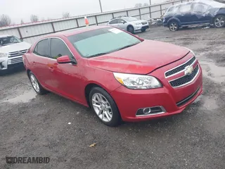 2013 Chevrolet Malibu ECO with VIN 1G11F5RR1DF110259, listed as a IAAI auction lot 41204795 with 132,909 mi miles. Bid and sale history available at carsss.com. Image 1.