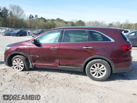 2020 Kia Sorento LX with VIN 5XYPG4A38LG658867, listed as a IAAI auction lot 41904018 with 48,499 mi miles. Bid and sale history available at carsss.com. Image 14.