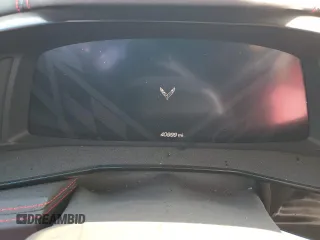 2021 Chevrolet Corvette 1LT with VIN 1G1YA3D41M5120678, listed as a Copart auction lot 81943624 with 0 mi miles and Salvage Title. Bid and sale history available at carsss.com. Image 9.
