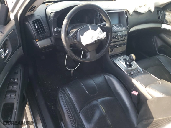 2011 Infiniti G25 Sedan x with VIN JN1DV6AR2BM451805, listed as a Copart auction lot 83650534 with 0 mi miles and Salvage Title. Bid and sale history available at carsss.com. Image 8.