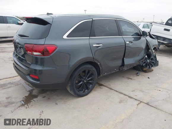2020 Kia Sorento EX V6 with VIN 5XYPH4A50LG666153, listed as a IAAI auction lot 41330806 with 70,819 mi miles. Bid and sale history available at carsss.com. Image 4.