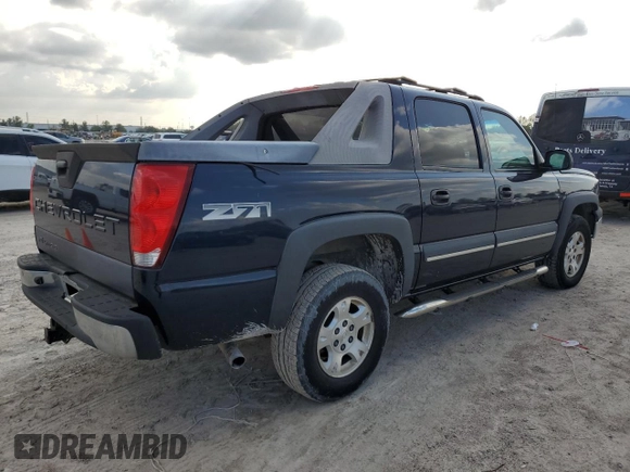 2004 Chevrolet Avalanche Z71 with VIN 3GNEK12T84G173593, listed as a Copart auction lot 79783104 with Not Provided miles and Salvage Title. Bid and sale history available at DreamBid. Image 3.