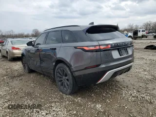 2019 Land Rover Range Rover Velar R-Dynamic SE z VIN SALYL2EX9KA779433, wystawiony jako Copart lot #47032255 z przebiegiem 70 070 mil mil oraz Czysty tytuł • Clean title. Historia ofert i sprzedaży dostępna na DreamBid. Obrazek 2.