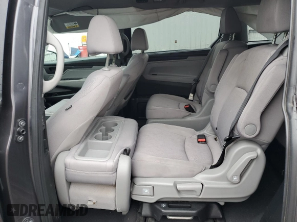 2018 Honda Odyssey EX z VIN 5FNRL6H56JB108661, wystawiony jako Copart lot #62807955 z przebiegiem 96 164 mil mil oraz Szkoda całkowita • Salvage title. Historia ofert i sprzedaży dostępna na DreamBid. Obrazek 11.
