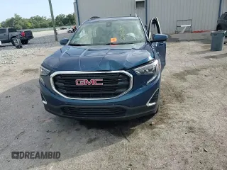 2021 GMC Terrain SLE z VIN 3GKALTEV5ML386834, wystawiony jako Copart lot #62915845 z przebiegiem 81 497 mil mil oraz Szkoda całkowita • Salvage title. Historia ofert i sprzedaży dostępna na DreamBid. Obrazek 14.