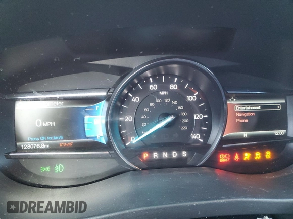 2016 Ford Explorer XLT with VIN 1FM5K8D88GGC03519, listed as a Copart auction lot 47363385 with 128,076 mi miles and Clean Title. Bid and sale history available at carsss.com. Image 9.