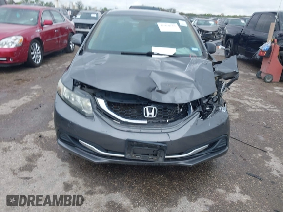 2013 Honda Civic LX with VIN 2HGFB2F53DH594735, listed as a IAAI auction lot 41910115 with Not Provided miles and . Bid and sale history available at DreamBid. Image 12.