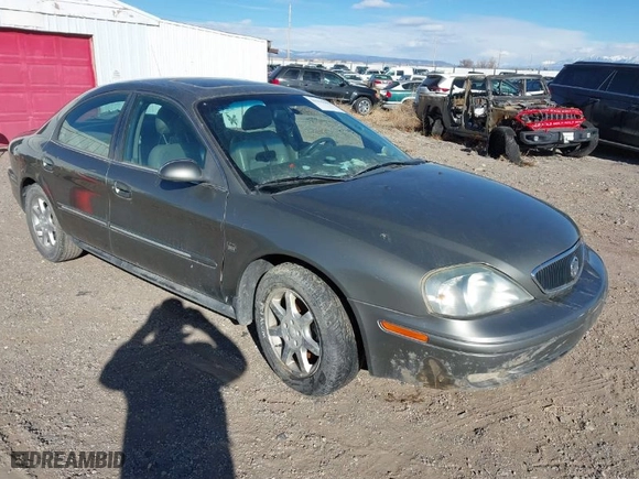 2002 Mercury Sable LS Premium with VIN 1MEHM55S72G637376, listed as a IAAI auction lot 41563505 with 165,007 mi miles. Bid and sale history available at carsss.com. Image 1.