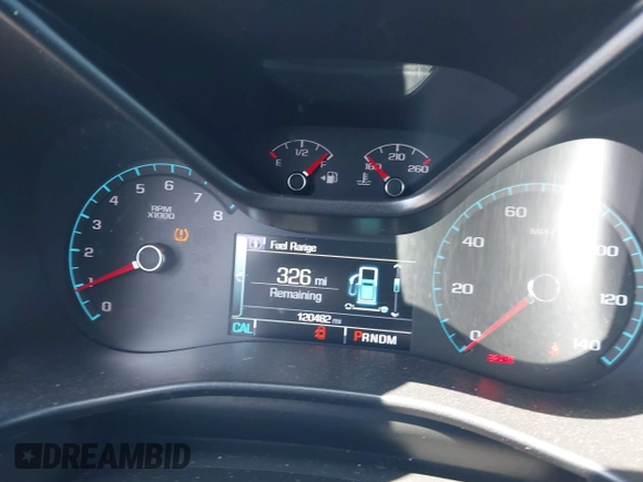 2016 Chevrolet Colorado 4WD Z71 with VIN 1GCGTDE32G1186239, listed as a IAAI auction lot 42561836 with 120,482 mi miles and . Bid and sale history available at DreamBid. Image 7.