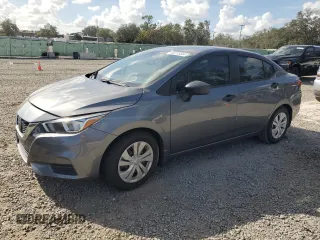 2021 Nissan Versa S with VIN 3N1CN8DV3ML859954, listed as a Copart auction lot 44656685 with 0 mi miles and Non Repairable. Bid and sale history available at carsss.com. Image 1.